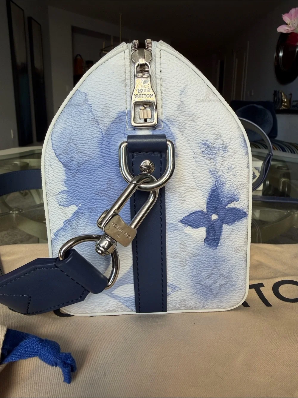 Louis Vuitton Watercolor City Keepal, limited edition
